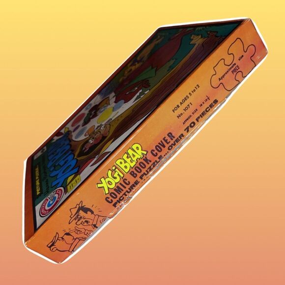 1975 Charlton Comics Group Hanna-Barbera Yogi Bear Comic Book Cover Puzzle - Picture 4 of 5